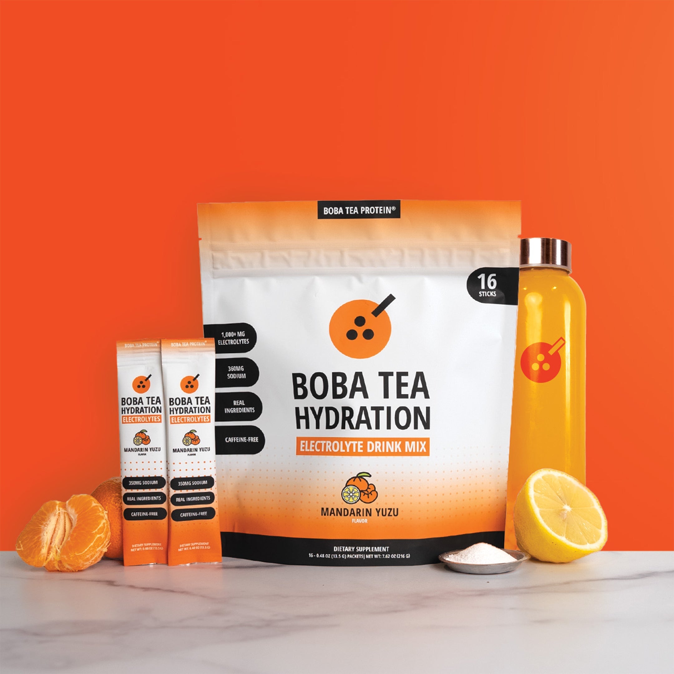 Mandarin Yuzu Hydration-Boba Tea Protein