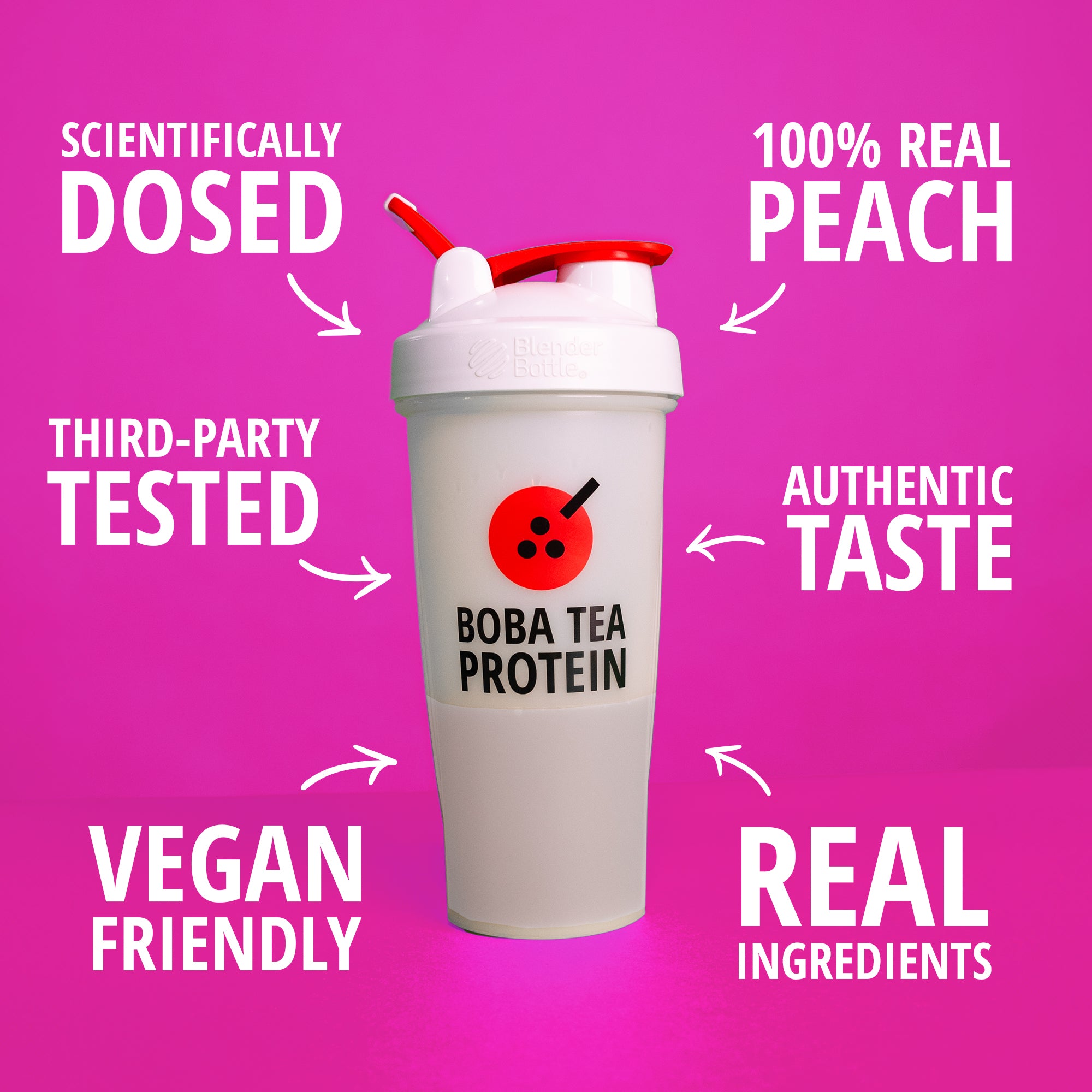 Peach Soju High Stim Pre-Workout-Boba Tea Protein